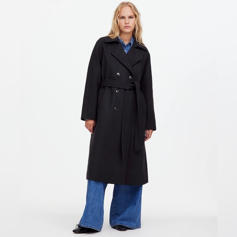 Madewell Double Breasted Trench Coat NWT